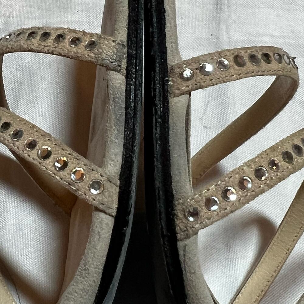 Chanel Crystal Sandals 38 - Picture 7 of 8